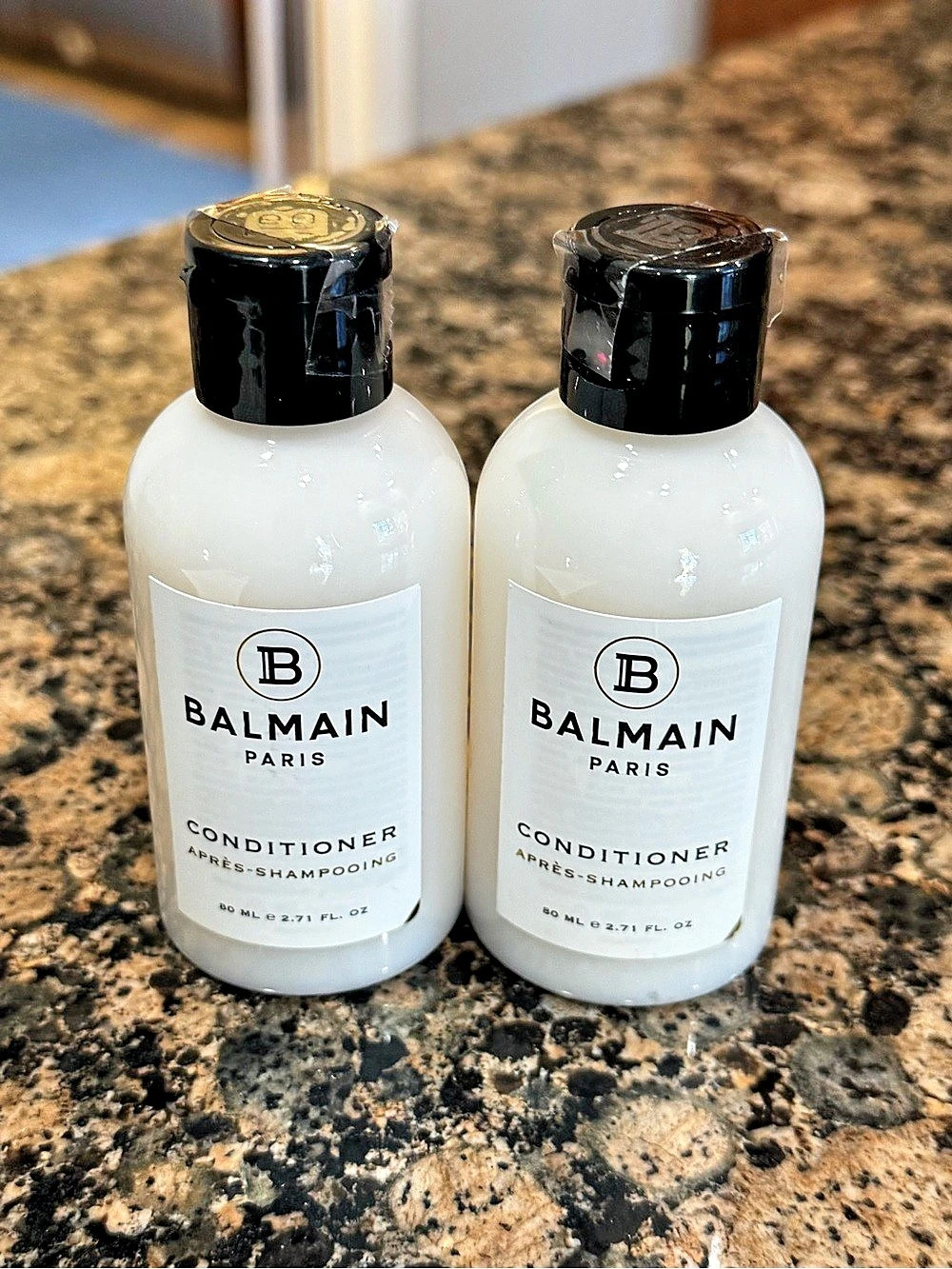 Balmain Paris Conditioner Duo White Bottles NIP